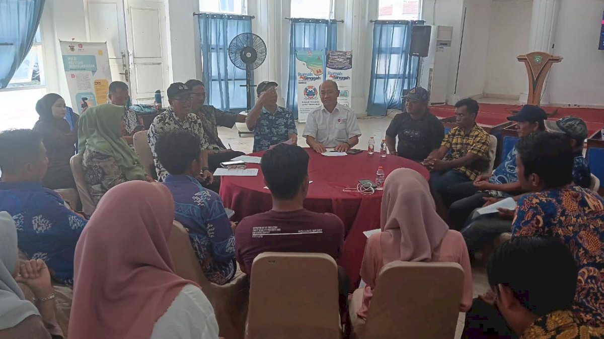 PKR Unhas dan BRIN Gagas Rumah Singgah Induk Rajungan di Pangkep