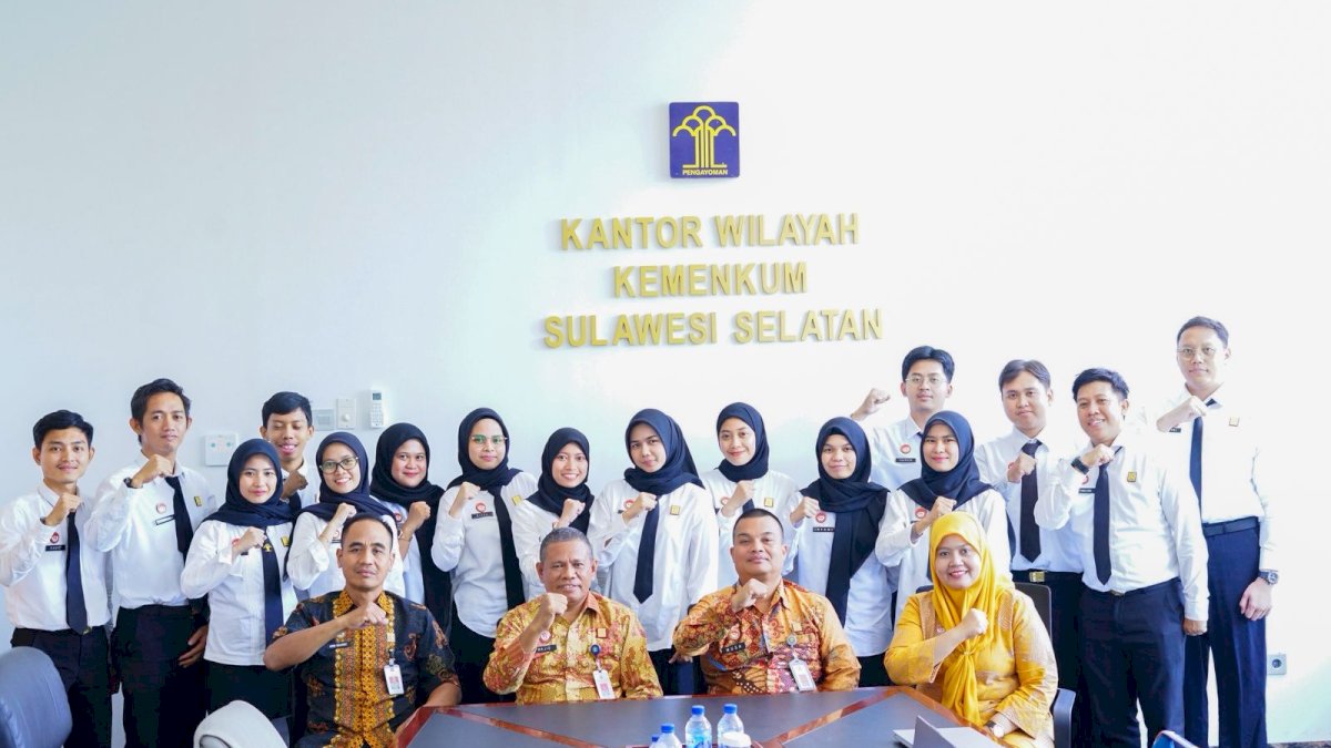 Kakanwil Kemenkum Sulsel Apresiasi Badiklat Sulut Saat Pantau Pelaksanaan Habituasi Terhadap 18 CPNS
