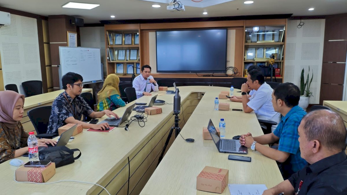 Kanwil Kemenkum Sulsel Bersama BPKP Pusat dan Unhas Bahas Tata Kelola Perlindungan Kekayaan Intelektual