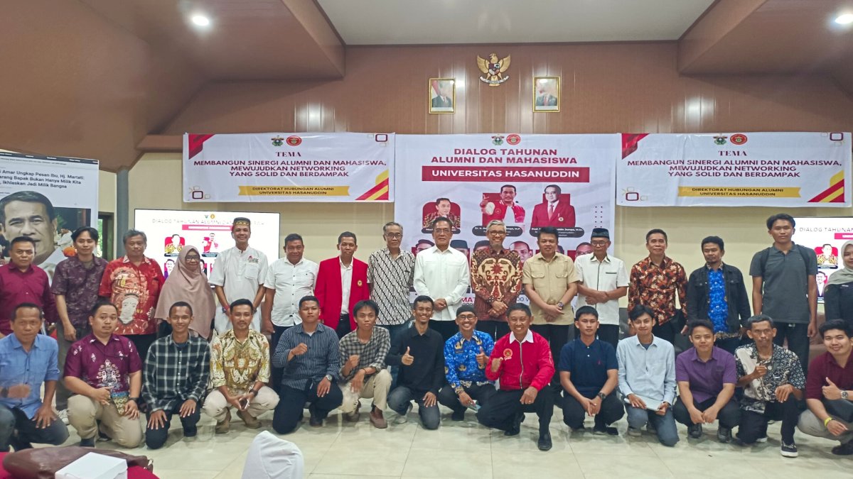 Bangun Jejaring Kuat, IKA Unhas Gelar Dialog Tahunan Alumni dan Mahasiswa