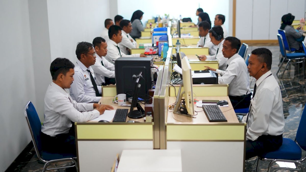 12 PPPK Kemenkum Sulsel Ikuti Pra Orientasi Penggunaan Aplikasi Swajar PPPK LAN