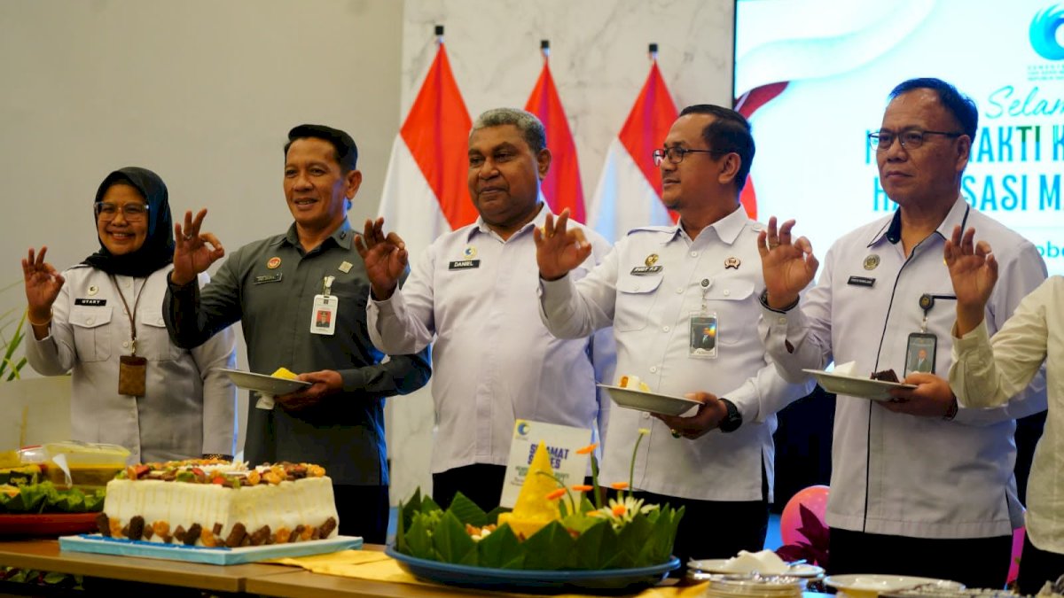 Peringatan Hari HAM, Kakanwil Kemenkum Sulsel Hadir Perkuat Fondasi Pembangunan HAM