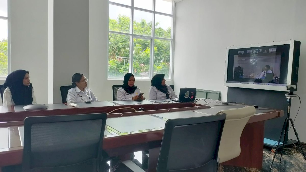 Kanwil Kemenkum Sulsel Ikuti Secara Virtual Penerapan Sistem Merit dalam Manajemen ASN