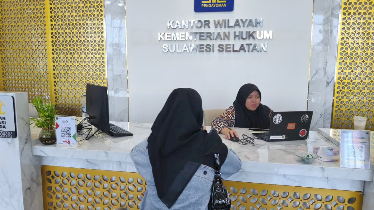 Kanwil Kemenkum Sulsel Catat 97 Permohonan Paten Hingga September 2025