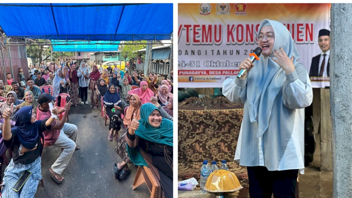 Reses di Jeneponto, Vonny Ameliani Langsung Bantu Masjid dan Dengar Keluhan Petani