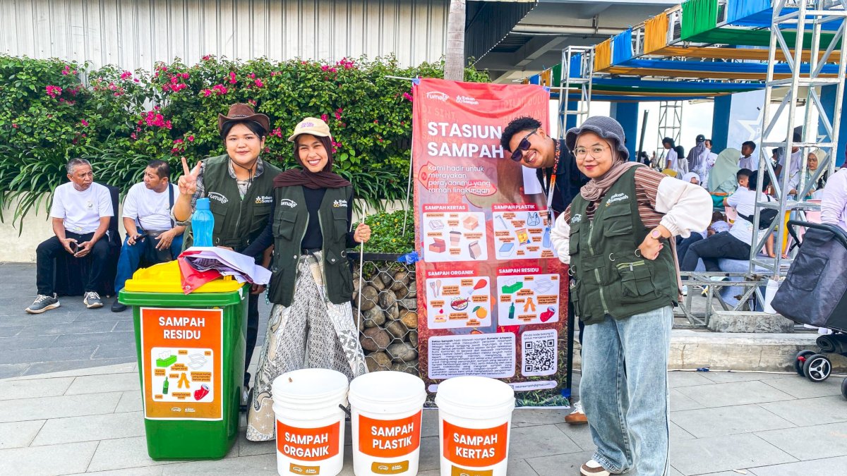 Peringati HUT KALLA ke-73, NIPAH PARK Gandeng Rekan Sampah Daur Ulang Sampah