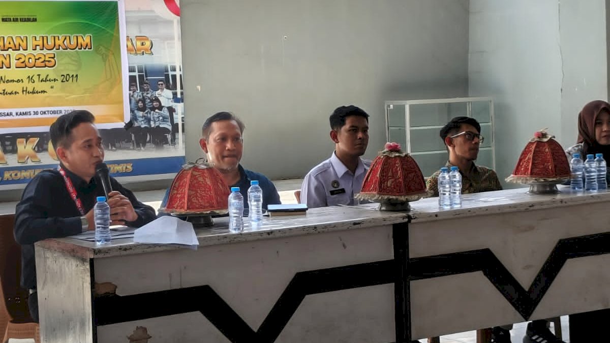 Kanwil Kemenkum Sulsel Gelar Penyuluhan Hukum bagi Tahanan Rutan Makassar