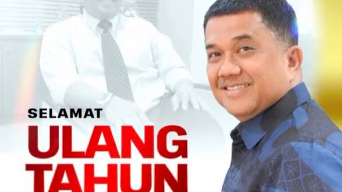 Kepala Bappeda Makassar Ucapkan Selamat Ulang Tahun Kepada Andi Hudli Huduri