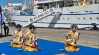 Makassar Sambut Meriah Satgas KJK Taruna AAL ke‑72 dengan Atraksi Seni di Pelabuhan Soekarno‑Hatta