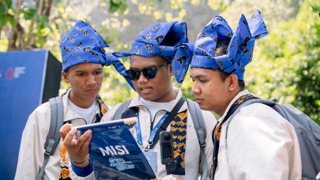 Peserta QRIS Jelajah Budaya Indonesia 2025 Sulampua saat menjelankan misi. Foto: Istimewa.