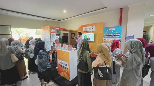 LPS FinLab 2025 yang hadir di lima kampus Makassar. Foto: Istimewa.