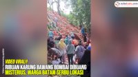 VIDEO: Ribuan Karung Bawang Bombai Dibuang Misterius, Warga Berbondong-bondong Datangi Lokasi