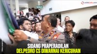 VIDEO: Sidang Praperadilan Delpedro Cs Diwarnai Kericuhan