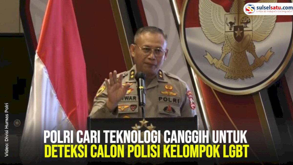 VIDEO: Polri Cari Teknologi Canggih untuk Deteksi Calon Polisi Kelompok LGBT