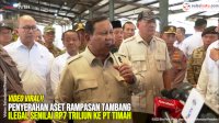 VIDEO: Penyerahan Aset Rampasan Tambang Ilegal Senilai Rp7 Triliun ke PT Timah