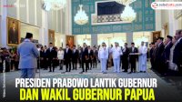 VIDEO: Presiden Prabowo Lantik Gubernur dan Wakil Gubernur Papua