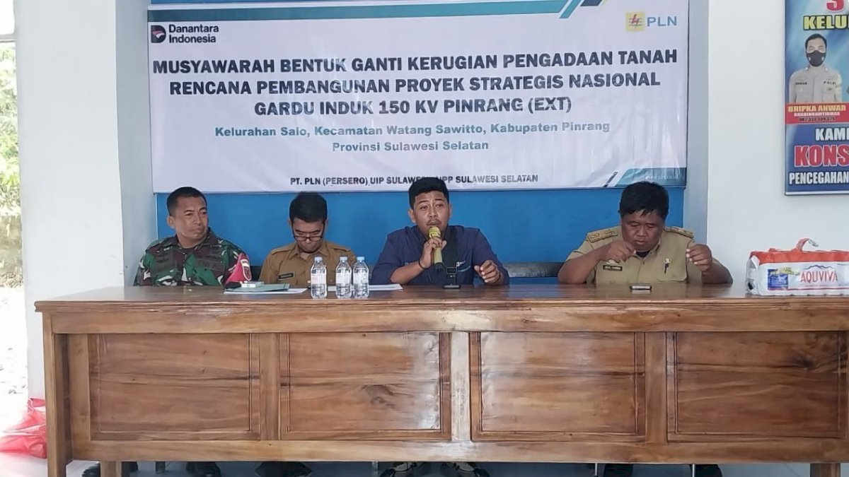 Pengembangan GI 150 kV Pinrang (Ext) Didukung Masyarakat, PLN Siap Perkuat Sistem Kelistrikan