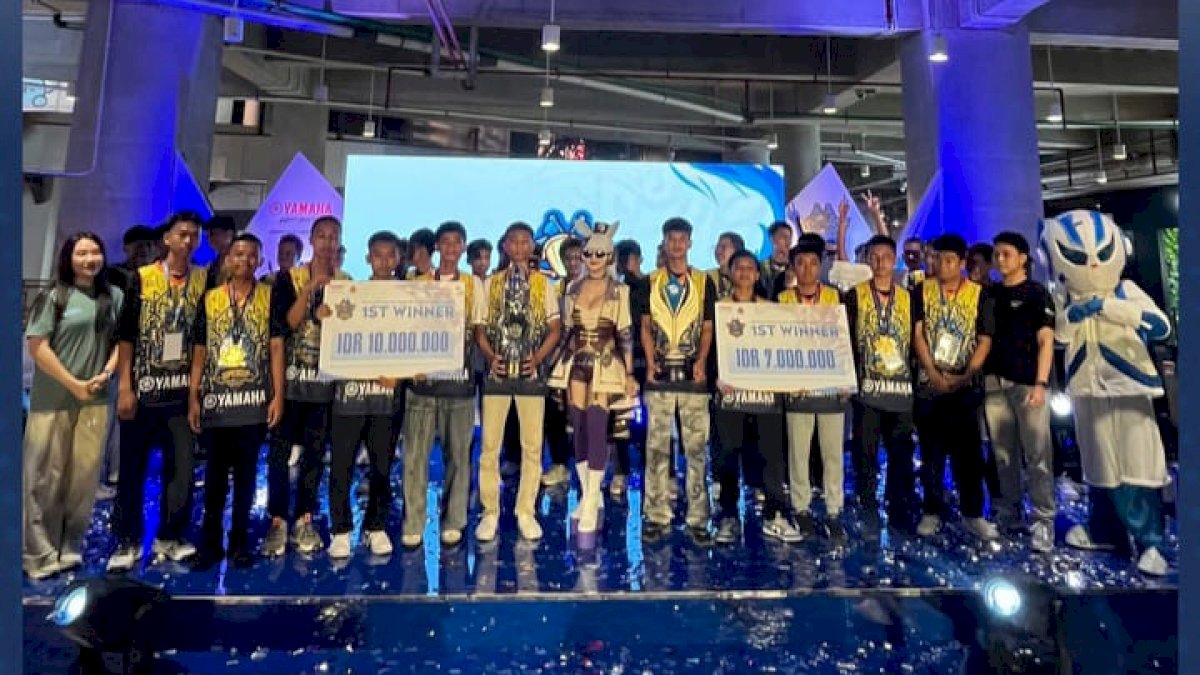 Yamaha Supercup Esports Series 2025, SMAN 3 Bone Juara Mobile Legend dan SMAN 1 Soppeng di Free Fire