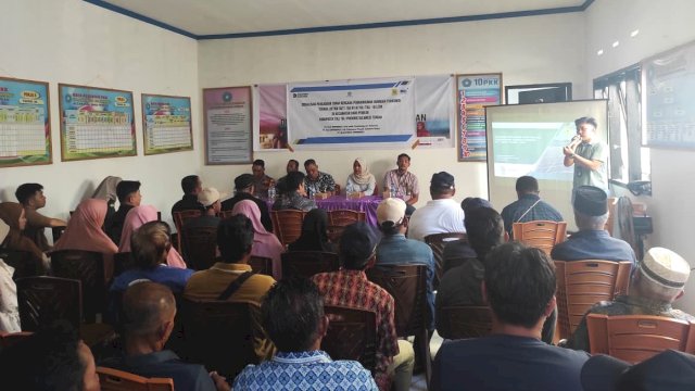 Sosialisasi pembangunan Saluran Udara Tegangan Tinggi (SUTT) 150 kV Tolitoli&ndash;Leok. Foto: Istimewa.