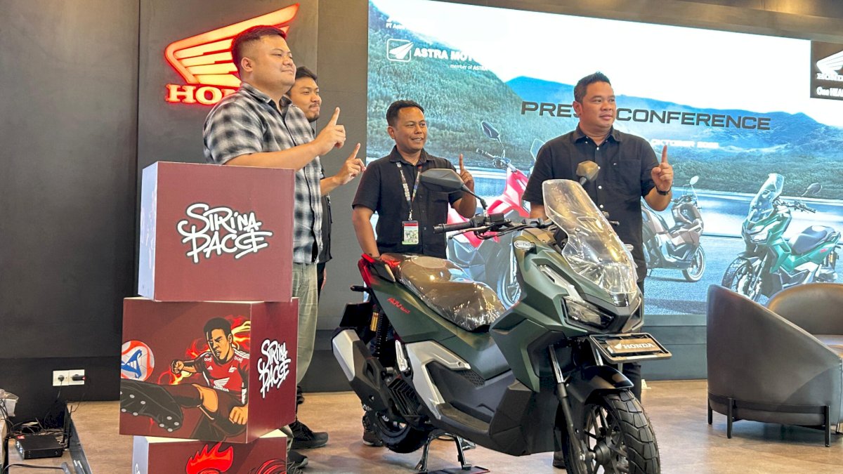 Astra Motor Sulsel Resmi Perkenalkan New Honda ADV 160 di Makassar