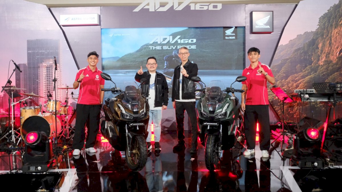 New Honda ADV160 Sukses Menyapa Pengunjung Mall Panakkukang
