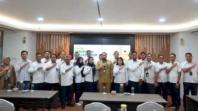 Pelindo Regional 4 sertifikasi Ahli K3 Umum Tahun 2025. Foto: Istimewa.