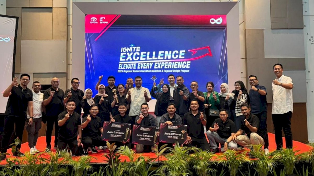 Kalla Toyota Berhasil Juara di Regional Kaizen &amp; Innovation Marathon dan Regional Delight Program 2025