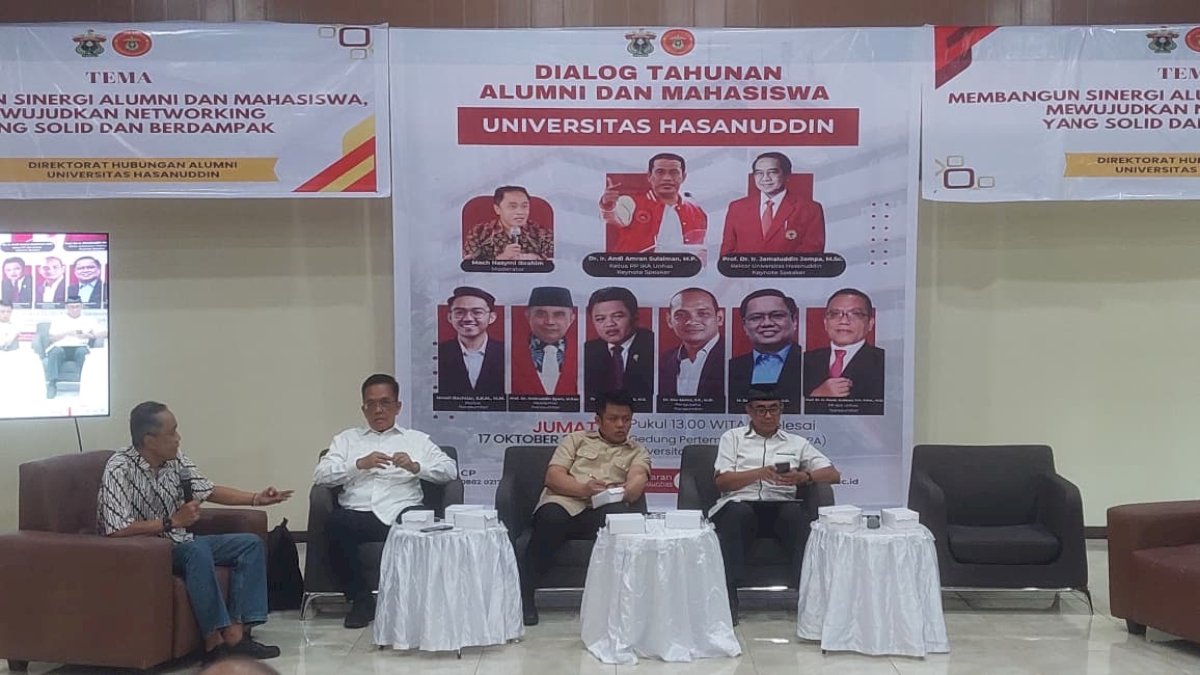 Sinergi Alumni dan Mahasiswa, IKA Unhas Dorong Networking yang Solid dan Berdampak