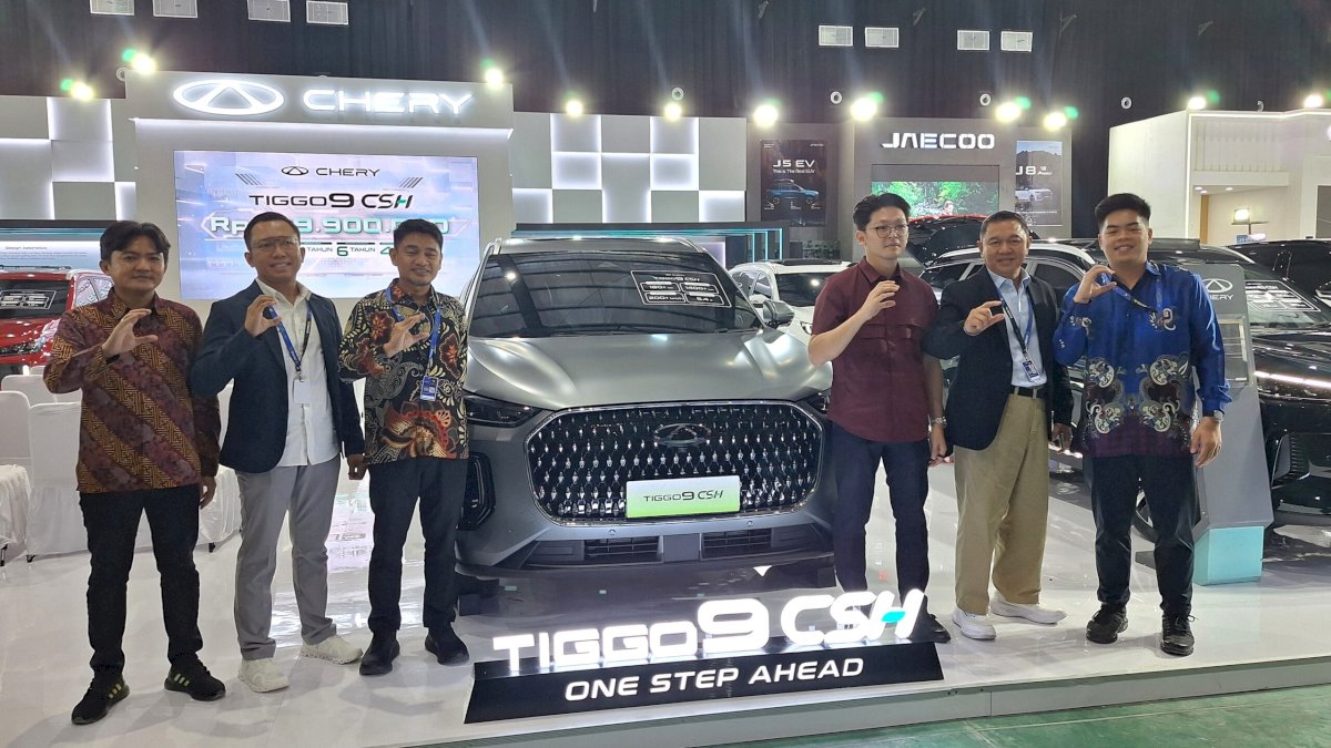 Chery TIGGO 9 CSH AWD Resmi Menyapa Masyarakat Sulsel di GIIAS Makassar 2025