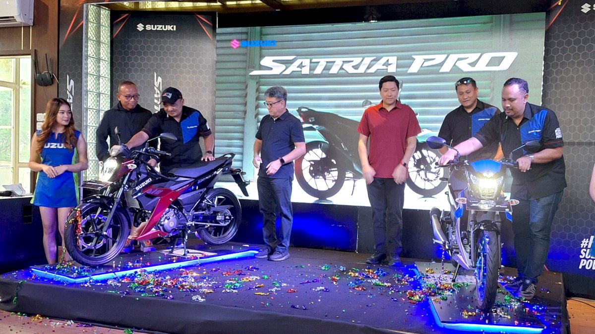 Suzuki Satria Pro dan Satria F150 Rilis di Makassar, Begini Spesifikasi Lengkap dan Harganya