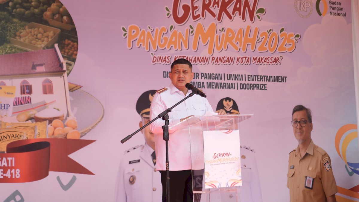 Munafri Dorong Gerakan Pangan Murah Jadi Program Rutin Pemkot Makassar