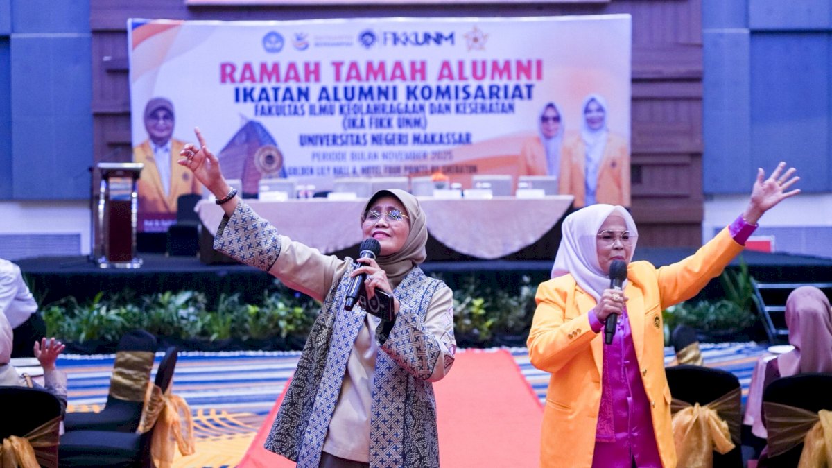 Pererat Silaturahmi, UNM Helat Ramah Tamah Wisuda Periode November