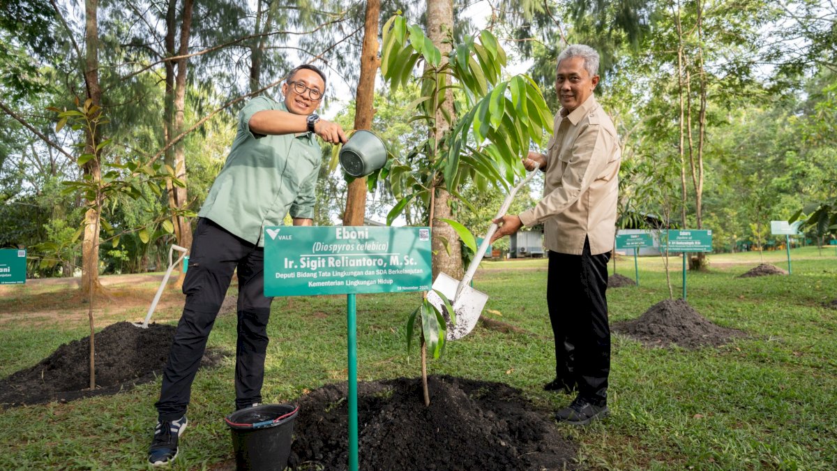 Kunjungan Deputi Tata Lingkungan dan SDA Berkelanjutan KLH Pertegas Posisi PT Vale Jadi Pertambangan Berkelanjutan