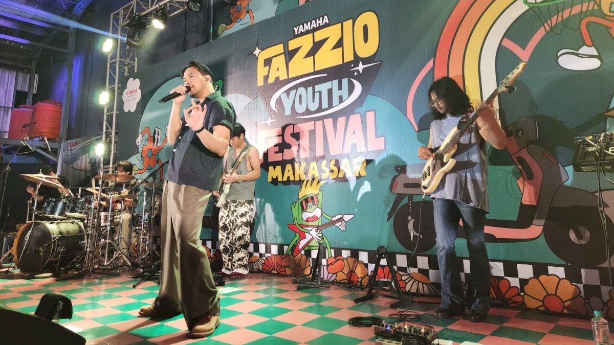 Fazzio Youth Festival Bersama Adrian Khalif Disambut Antusias Anak Muda Makassar