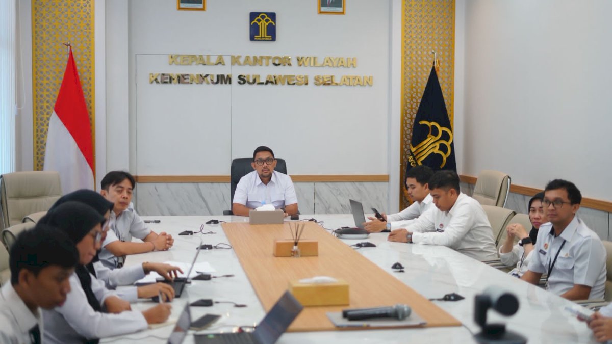 Evaluasi Laporan Keuangan Triwulan III 2025, Kanwil Kemenkum Sulsel Siap Dukung Transparansi dan Akuntabilitas