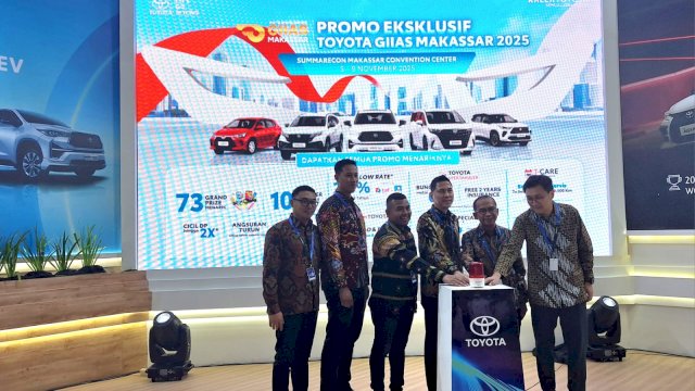 Kalla Toyota selama GIIAS Makassar siapkan hadiah spesial bagi pelanggan yang SPK. Foto: Istimewa.