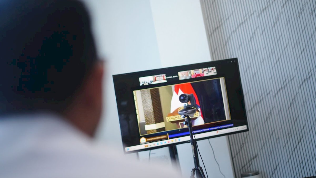 Kanwil Kemenkum Sulsel Ikuti Penutupan TOF Implementasi KUHP Angkatan IX Secara Virtual