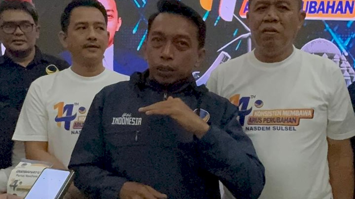 Syaharuddin Alrif: NasDem Akan Terus Kuat dan Konsisten di Sulsel