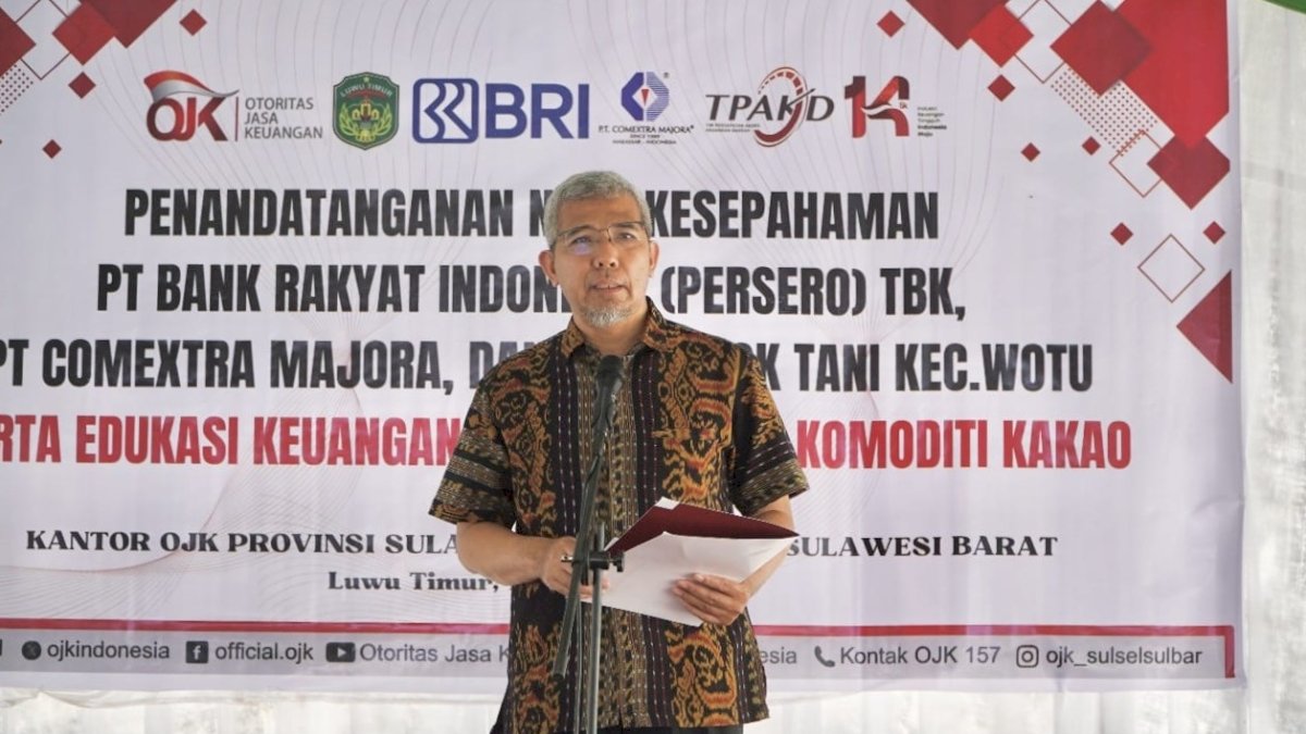 OJK Bersama Pemda dan PUJK Kolaborasi Perkuat Akses Keuangan Petani Kakao di Luwu Timur