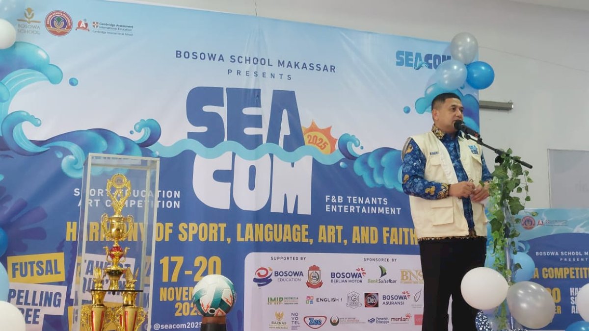 Bosowa School Gelar Seacom 2025, Ratusan Pelajar Ikut Berpartisipasi
