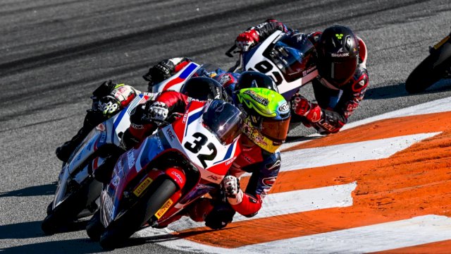 Pembalap binaan AHM saat JuniorGP di Eropa. Foto: Istimewa.