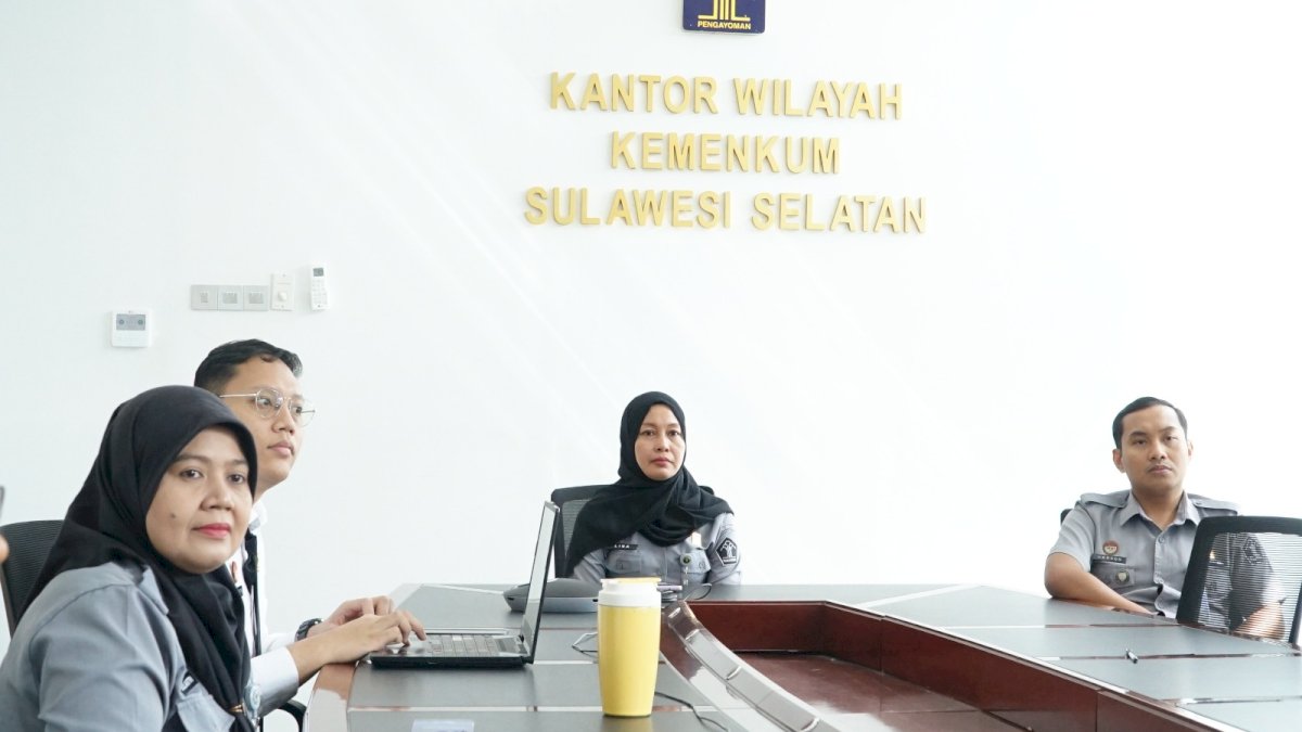 Kanwil Kemenkum Sulsel Dukung Pelaksanaan Pembinaan FMD bagi PPPK 2025