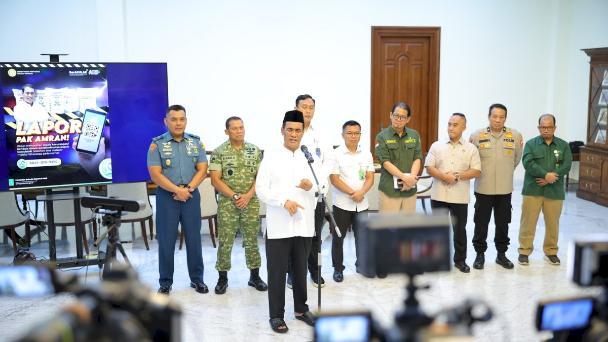 Respons Cepat Lapor Pak Amran, Beras Ilegal 40 Ton Digagalkan di Batam