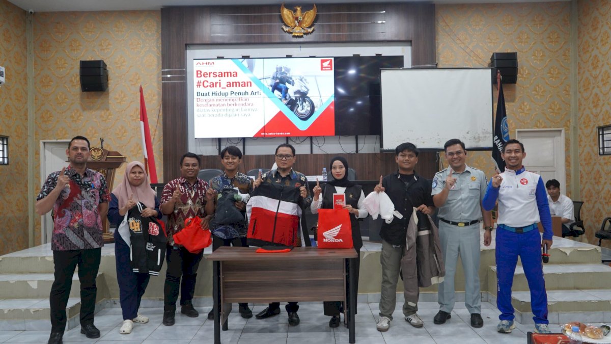 Asmo Sulsel Edukasi Safety Riding di Kecamatan Manggala