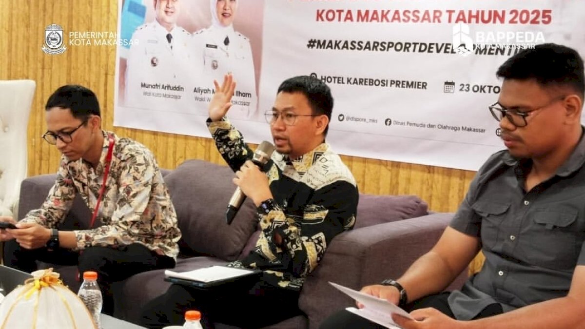Bappeda Makassar Gelar Seminar Awal dan FGD Indeks Pembangunan Olahraga 2025