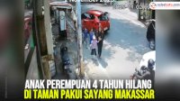 VIDEO: Anak Perempuan 4 Tahun Hilang di Taman Pakui Sayang Makassar