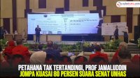 VIDEO: Petahana Tak Tertandingi, Prof Jamaluddin Jompa Kuasai 80 Persen Suara Senat Unhas