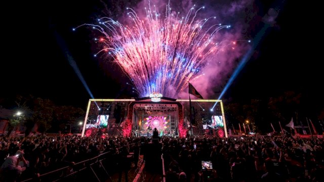 Puncak perayaan Honda Bikers Day tahun sebelumnya. Foto: Istimewa.