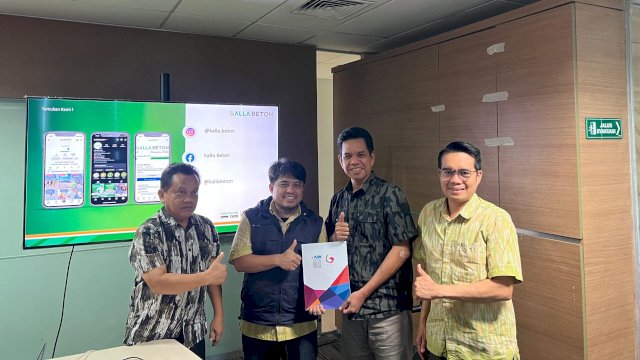 Kalla Beton raih tiga sertifikat ISO sekaligus. Foto: Istimewa.