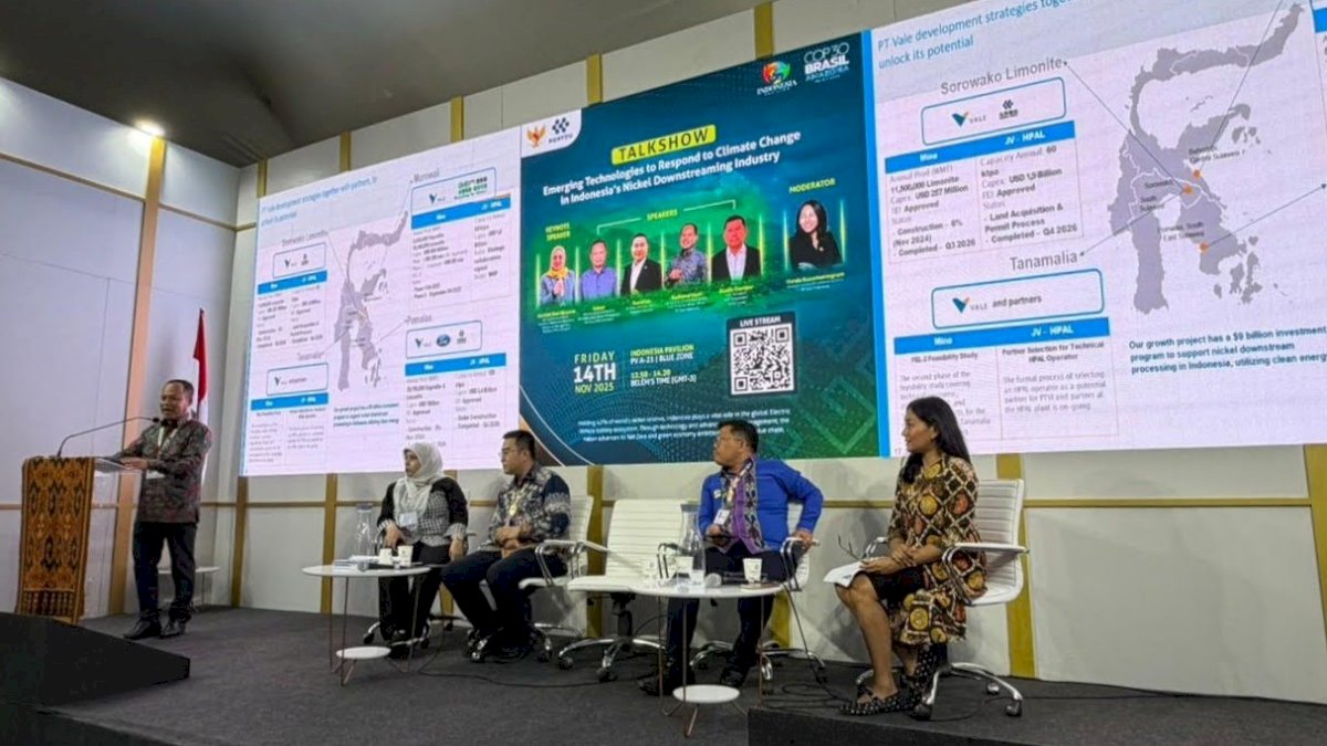 PT Vale Indonesia dan Huayou Teguhkan Komitmen Kepemimpinan Nikel Global Indonesia di COP30